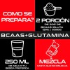 Aminoácidos Bcaas Glutamina Global 1kg Varios Sabores