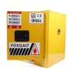 Gdrasuya10 Flammable Liquids Storage Cabinet, 12Gallon Hazardous Leakproof Bins Safety