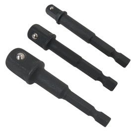 Upgraded Replacement for DeWalt 3-pc Socket Adapter Set, includes for DW2541IR, DW2542IR, DW2547IR