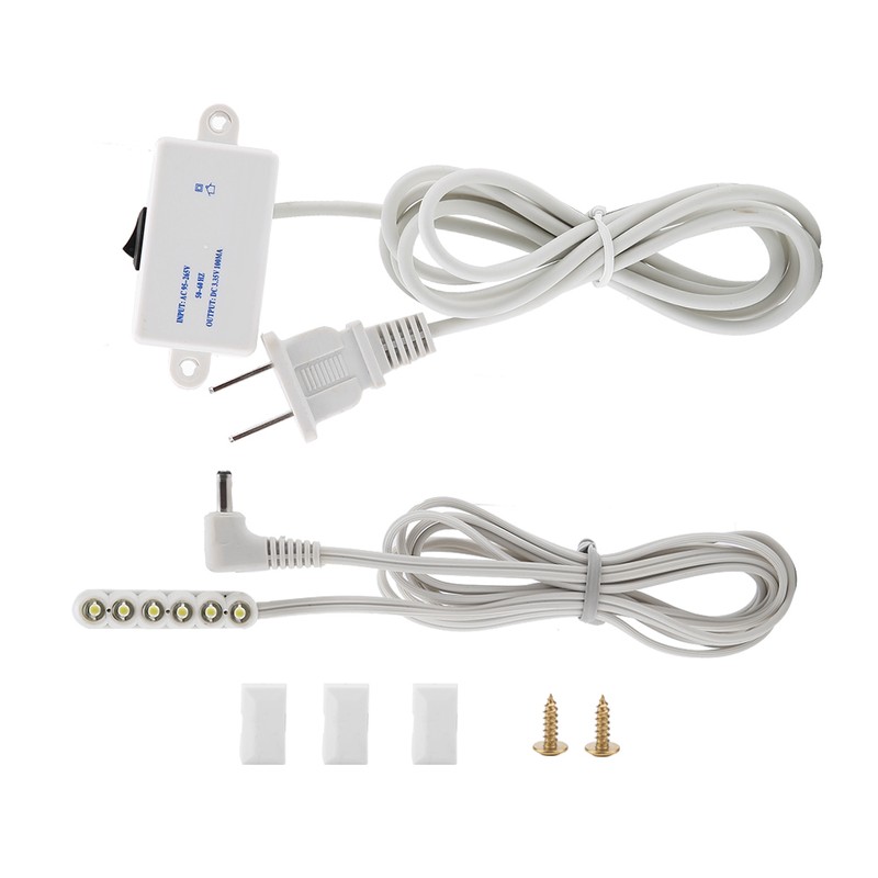 0.3W 6-LED Sewing Machine Accessory LED Working Light Magnetic Base