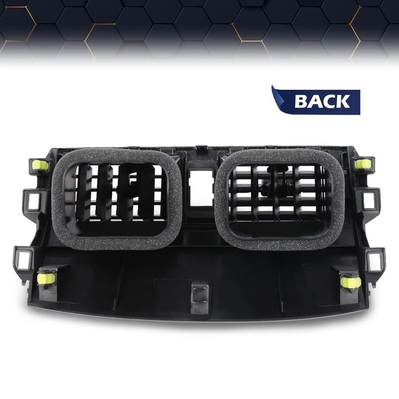 PIT66 Dashboard Dash Center A/C Air Vent Upper Bezel Trim
