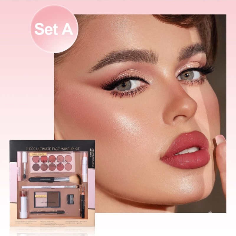 All-in-one Makeup Set for Women, Portable Make Up Set for