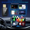 2025 Upgrade Mini CarPlay Wireless Adapter Support Apple CarPlay &