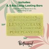 Australian Botanical Soap, 6.6 OZ, Lemongrass and Lemon Myrtle, Triple