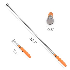 Christmas Gifts for Men Women Christmas Birthday Father's Day -Telescoping Magnetic Pick Up Tool Extendable 31" 20 lb- Telescopic Magnet Stick Useful for Hard-to-Reach,Sink Drains Mechanic Automotive