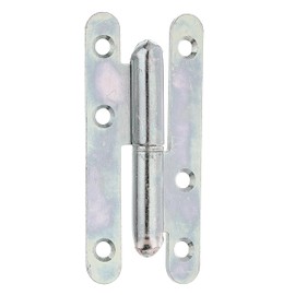Gah-Alberts Paris 341275 Hinge Remover Left Raw Steel Length 90 mm Width 45 mm Material Thickness 2.5 mm Blue Galvanised
