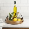 Gourmet Basics by Mikasa Knox Mango Wood Serving Bowl Coffee