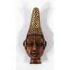 Handpainted Poly Stone African Mask Arts Assorted Magnet (Set of