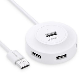 UGREEN 20270 USB 2.0 4-Port Hub White (V28-ACBUGN20270)