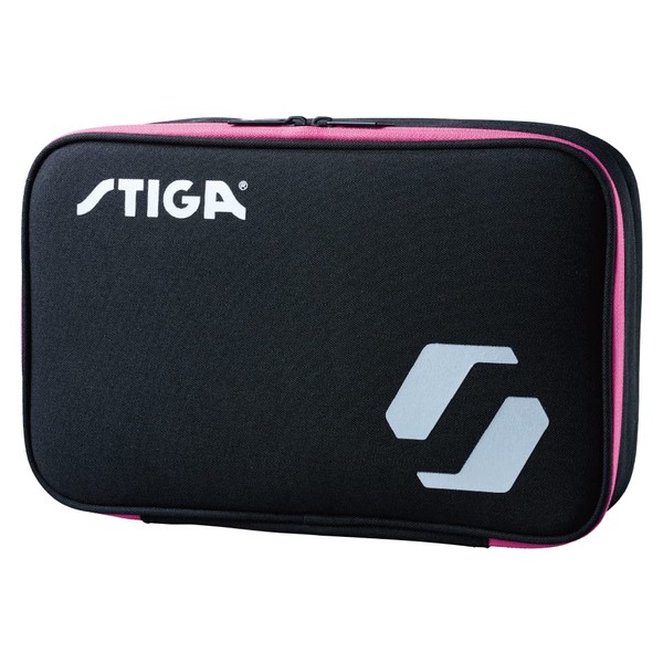 STIGA Rival JP Racquet Case, Black/Pink