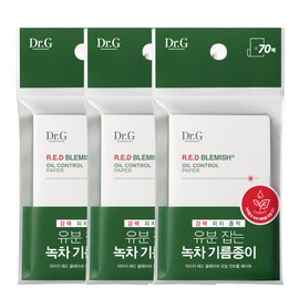 Dr.G [1+1+1] Dr.G Red Blemish Oil Control Paper 70 sheets / [1+1+1] 닥터지 레드 블레미쉬 오일 컨트롤 페이퍼 70매