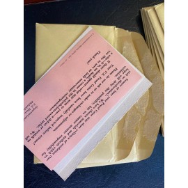 1963 US 10 Proof Set Envelopes W/COA Protective Cardbord & Mint Insert No Coins