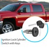 Ignition Lock Cylinder Switch with Keys Replace 84668679 Compatible with