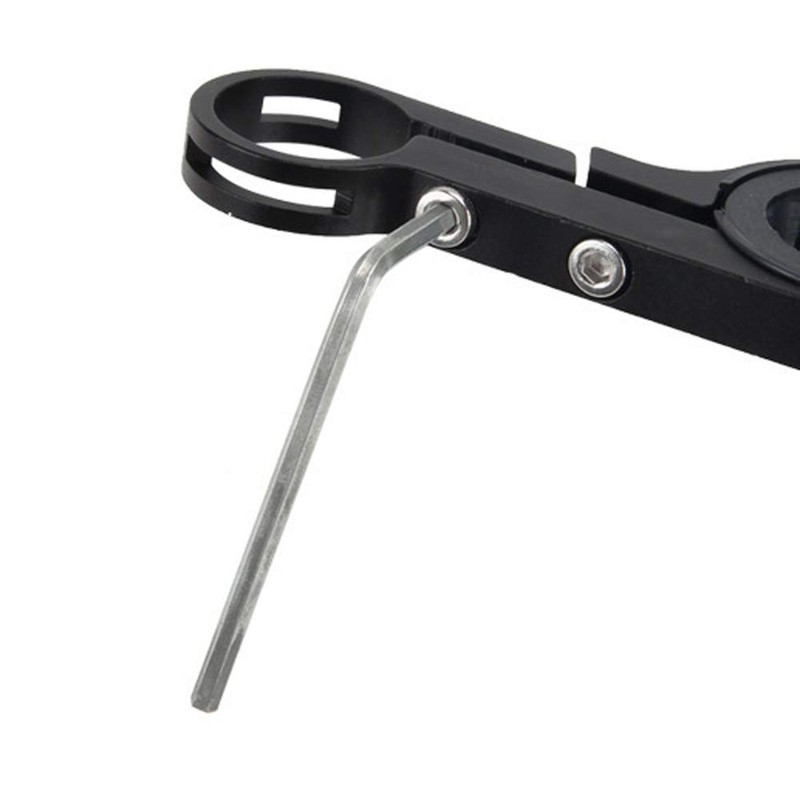 YMWALK Bicycle Handlebar Extender 20cm Aluminum Alloy Clamp Speedometer Headlight