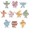 Sereliy Math Symbol Posters Bulletin Board for Classroom Decor, 10PCS