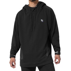 Hayabusa Men's Midweight Pullover Hoodie - Black, X-Large