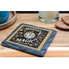 Midnight Magic Decorative Slate Coaster – Elegant New Year's Eve