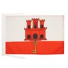 Gibraltar Flag 18'' x 12'' cords - Gibraltarian SMALL flags