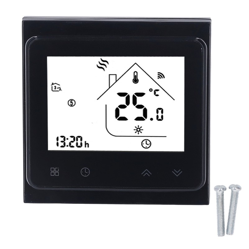 Wifi Boiler Water Heating Thermostat LCD Touch Screen Digital Thermostat