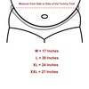 Washable Cotton Tummy Liners for Sweat Rash Plus Size Under