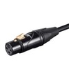 Monoprice Starquad XLR Microphone Cable - 3', Black