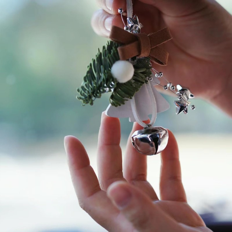 Hot Bear Colorful Jingle Bells 1-Inch/ 25mm, 100-Pack, Gold/Silver (Silver)