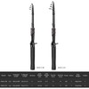 Fishing Rod Reel Combo Set Portable Telescopic with Reels Bait