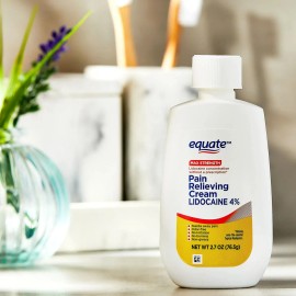 Equate Crema AnaLGsica Con Lidocana De Mxima Potencia Momento De Aplicacin Danoche Tipo De Piel Sensible                                              