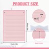 4 Pcs Magnetic Pocket Chart Standard Classroom with 40 Pcs