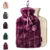 Ram® 2L Luxury Cosy 2 Litre Hot Water Bottle with