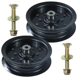 NIDAIFEI 2 Pack 532196106 Idler Pulley Replaces Husqvarna 196106, 197379, 496106, 532196106, 532197379 Husqvarna Idler Pulley for Husqvarna Z254, LGT2654, YTH20K46, YTH22V46, YTH2348, RZ5424 Tractors