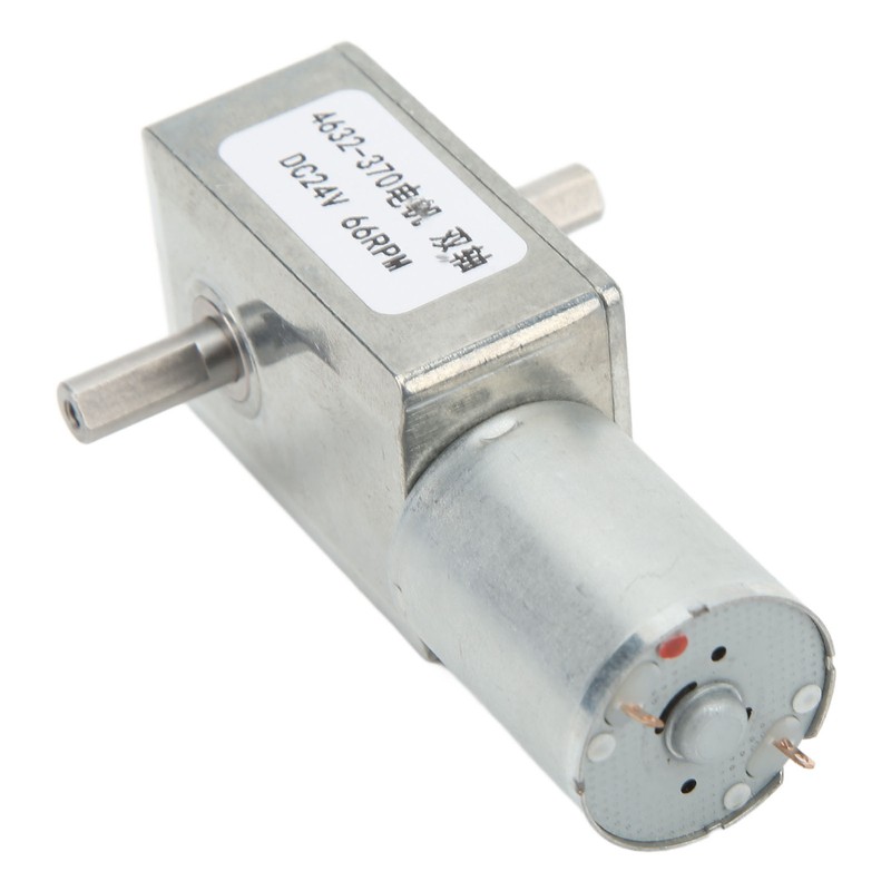 DC24V Double Shaft Worm Gear Motor 4632‑370 High Accuracy Speed