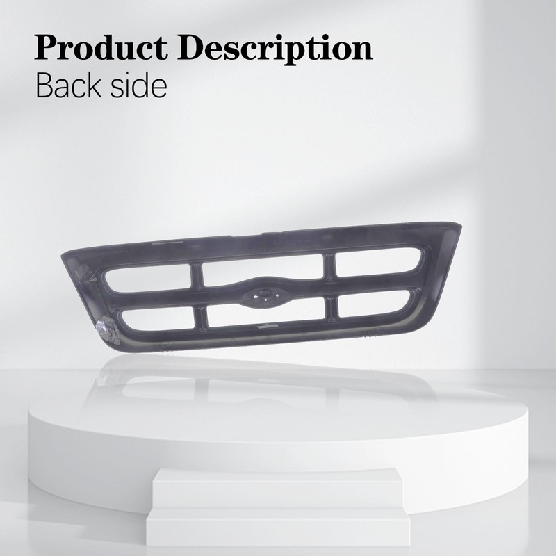 Titanium Plus Autoparts Front Grille Grill Black 1998-2000 Compatible With