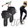 GOGOX Par Grilletes Correas Tobillo Talonera Gym Abductor Gluteo