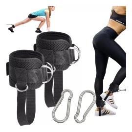 GOGOX Par Grilletes Correas Tobillo Talonera Gym Abductor Gluteo