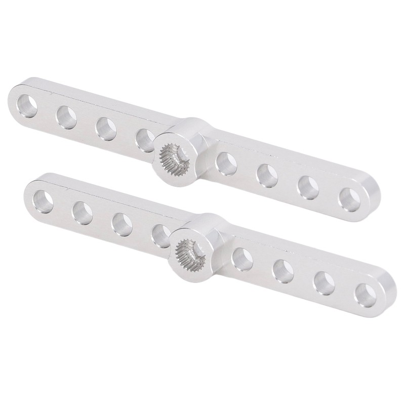 2Pcs Servo Arm Aluminium Alloy Steering Horn 25 Teeth Connection