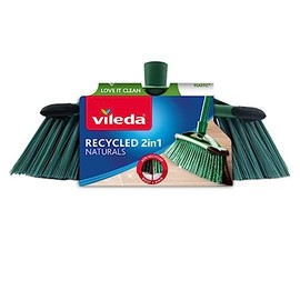 Vileda Broom Recycled 2in1 172540, Green, Black, Come DA Photo