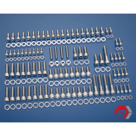 Rogue Bolt BBC BIG BLOCK CHEVY STAINLESS BOLT KIT 396-454 w/ LONG WATER PUMP 400 427 454