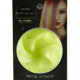 HairFX - Swirl Colour Series instant wipe on, wipe off colour applicator tool (Lime Green)