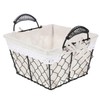 Ciieeo Large Volume Iron Wire Fruit Basket Liner Easy to