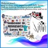 PXTIDY Minnesota State Makeup Bag Long Distance Relationships Gift Someone