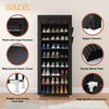 Calmootey 9 Tier Shoe Rack Organizer,Portable Shoe Shelf with Nonwoven
