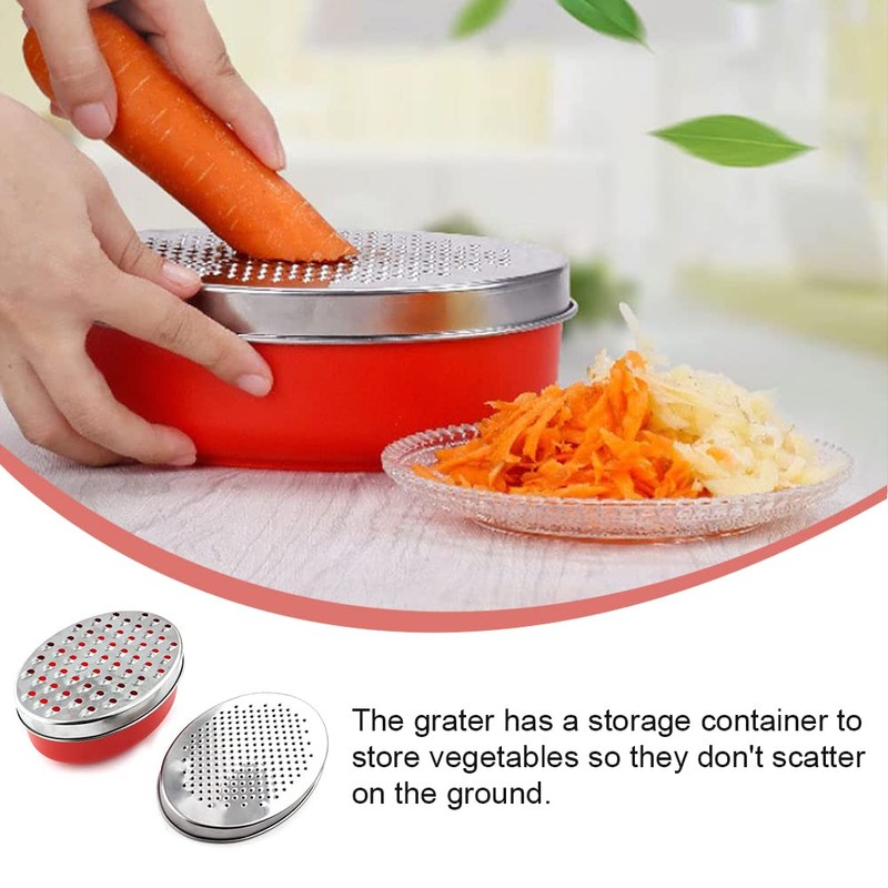 Cheese Grater Two Side Vegetable Slicer Stainless Steel Potato Shredder