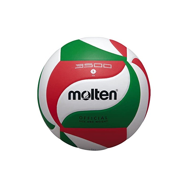 Balón de voleibol oficial de piel sintética, V5M3500 de Molten