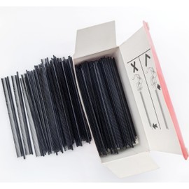 10000 PCS Black Mini Stitch Gun Fasteners Kit, 0.18 inch/4.5 mm Stitch Refills for Micro Clothing Stitch Gun, Tiny Tagging Gun Fasteners (NOT for Standard Tag Gun)