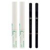 Innisfree Skinny Meticulous Color Zero (No. 1 Black) 2pcs + Eyebrow Dark Brown 2pcs / 이니스프리 스키니 꼼꼼카라 Zero(1호 블랙) 2개+아이브로우 흑갈색 2개