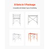 VEVOR Scaffolding Cross Brace 6x4 ft, 8-Pack Solid Carbon Steel