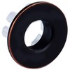 BWE Oil Rubbed Bronze Sink Basin Trim Overflow Cover for