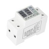 Digital Display 2P Voltage Protector Automatic Reset Under Over Voltage