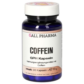 Gall Pharma Caffeine GPH Capsules, 30 Capsules